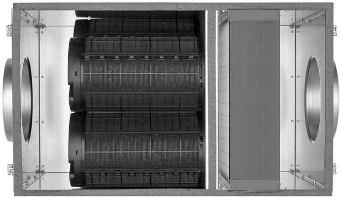 SmogBox - innowacyjny filtr antysmogowy skutecznie filtrujący pyły zawieszone PM1, PM2.5 i PM10, jak również typowe zapachy wchodzące w skład smogu i dymów - Od góry